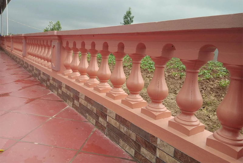 Precast Balcony Baluster Mold Decorative Pillar Moulding