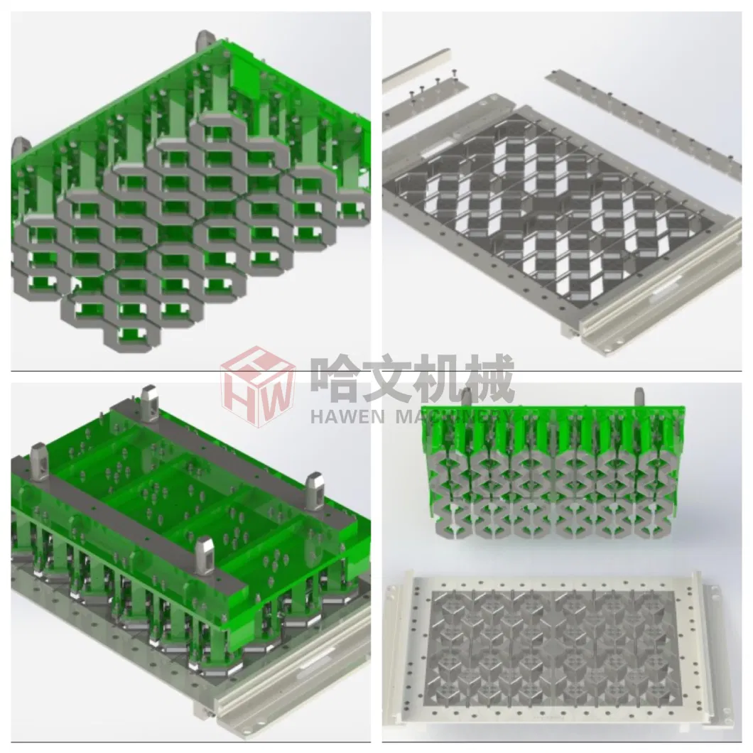 Spain Poyatos German Hess Masa Concrete Moulds of Hollow Block Solid Brick Paving Tiles Stones